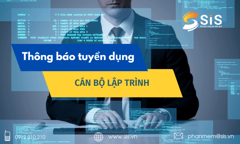 [Tin tuyển dụng] Thông báo tuyển dụng cán bộ lập trình